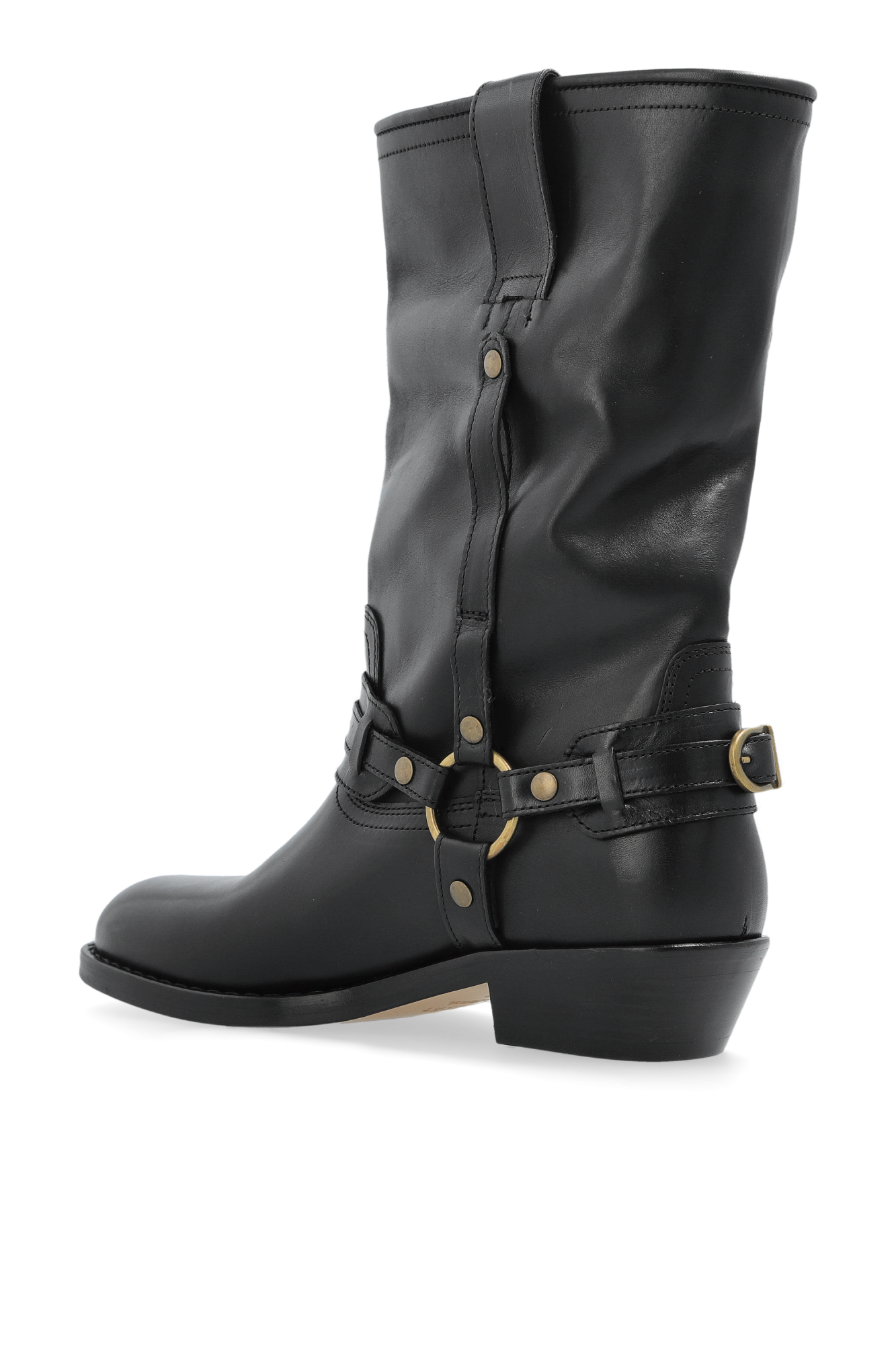 Isabel Marant Leather ankle boots Heiko | Women's Shoes | Vitkac